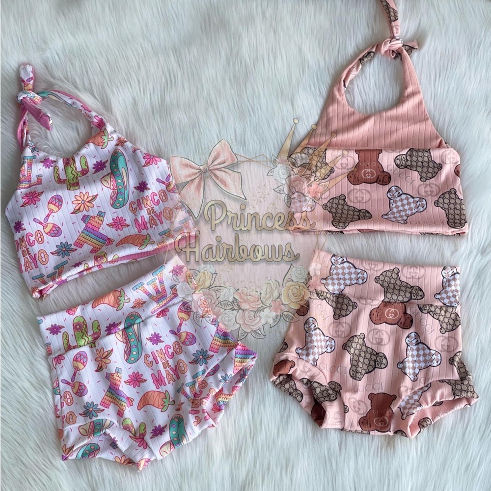 Halter top & bummies